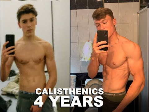 4 Year Calisthenics Body Transformation (16-20)