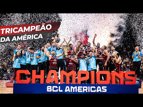 FLAMENGO IS THREE-TIME CONTINENTAL BASKETBALL CHAMPION