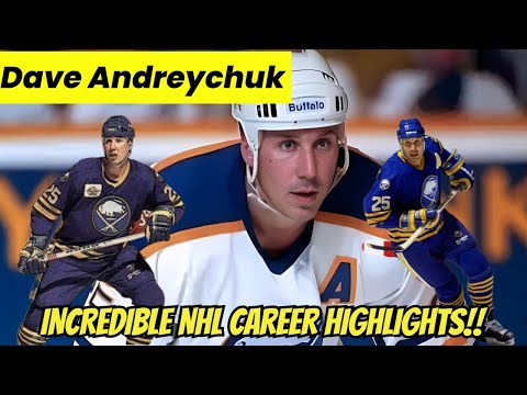 Dave Andreychuk's INCREDIBLE NHL Hall of Fame Career Highlights!