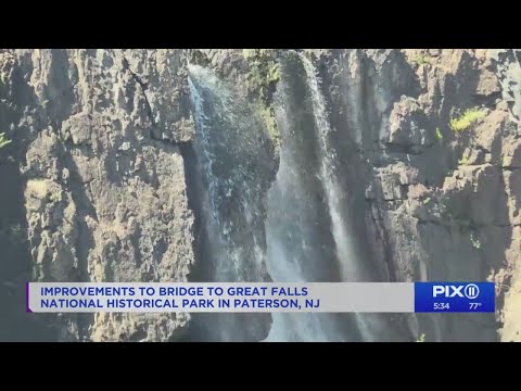 Renovated bridge to Paterson's Great Falls Park unveiled