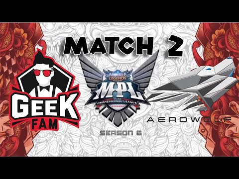 GEEK FAM VS GENFLIX AEROWOLF MATCH 2  GAME 2  MPL SEASON 6 WEEK 2 DAY 3