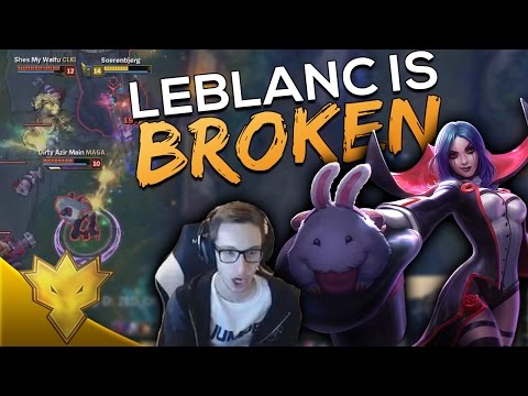 TSM Bjergsen & IWDominate - NEW SEASON 7 LEBLANC IS BROKEN - Preseason 7 Flex Queue Highlights
