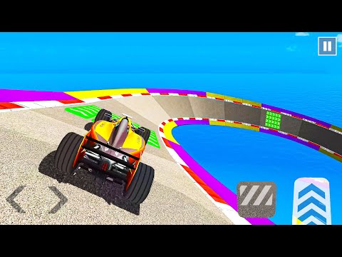 Formula Car Impossible Stunts Simulator - Mega Ramp Car 3D Car Jumps - Gameplay Android