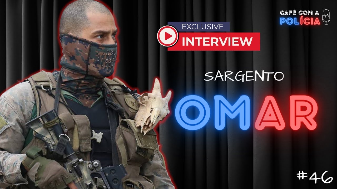 SARGENTO OMAR DAMAZIO (BOPE PMERJ) | Café com a Polícia #46