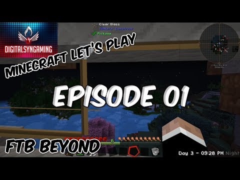 Minecraft FTB Beyond - Episode 1