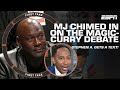 Michael Jordan Texted Stephen A That Magic Johnson Is The PG Over Steph Curry First Take
