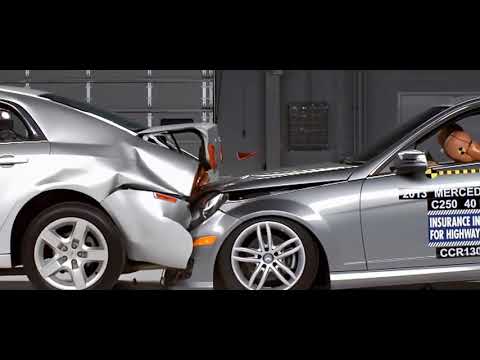 Benz rear-end collision of front car (20, 40 km/h)
