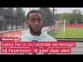 Leroy Fer is centrale verdediger bij Feyenoord: 'Ik doe mijn stinkende best'