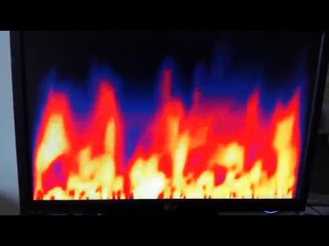 Amiga 600 - Vampire V2-128 - Fire Effect