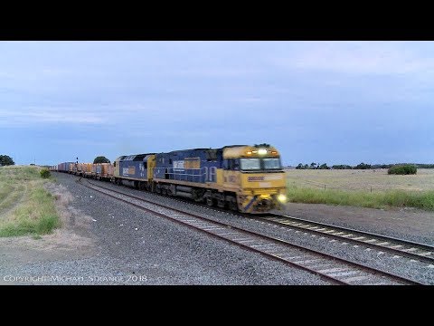 Pacific National Container Train 2MA5 - PoathTV Australian Railways