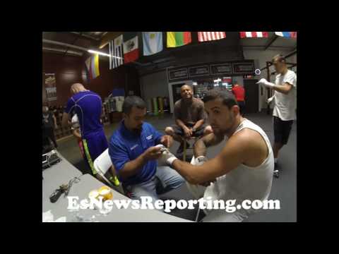 Coach Marc Contreras gives fight dates on RGBA Oxnard boxers - EsNews Boxing