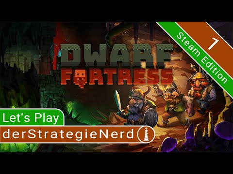 Let's Play Dwarf Fortress #1 | The Story of Our Dwarf Fortress | German gameplay tutorial
