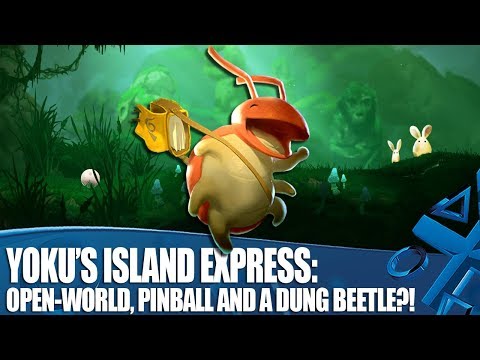 Yoku's Island Express: Open-world, pinball and a Dung Beetle?!
