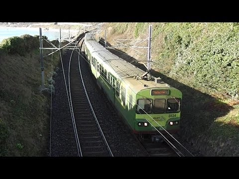 8100 Class Dart Train number 8134 - Killiney Hill, Dublin