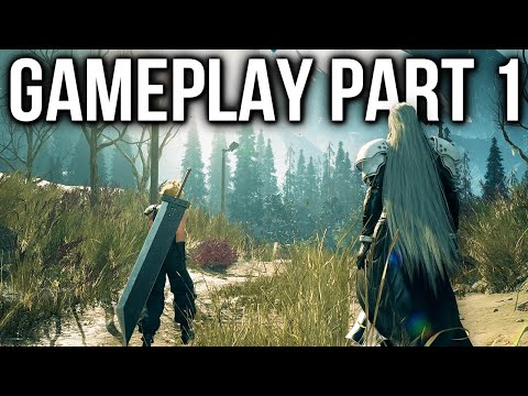 Final Fantasy VII Rebirth Gameplay Walkthrough Part 1 4K - FULL Demo Playthrough