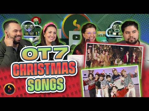BTS "OT7 Christmas Songs"- A BTS Christmas Marathon! | Couples React