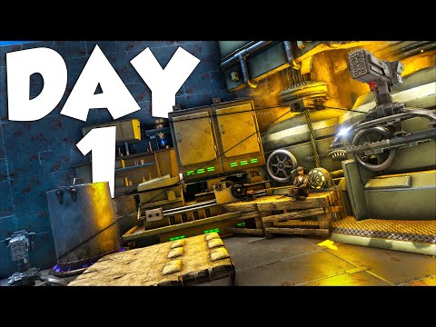 How We Dominated ARKs Early Game PVP Day 1...  ARK Paleo