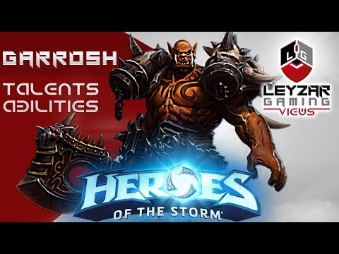 Heroes of the Storm (Hero Preview) - Garrosh Talents & Abilities (HotS Garrosh Preview)
