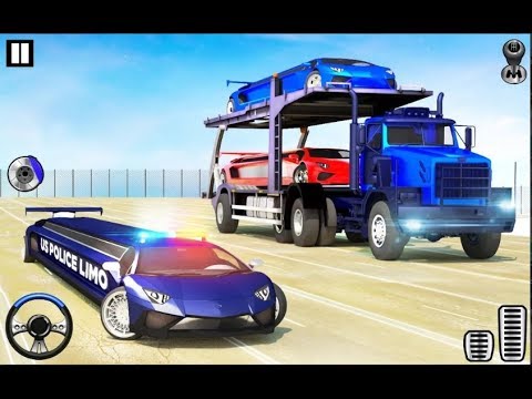 US Police Limo Transporter Truck 2019 driving simulator