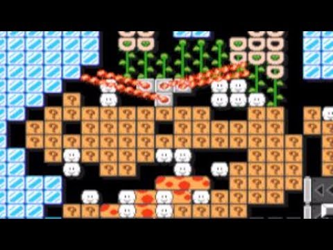 Inside Bowsers (hard) by jeanbatman - SUPER MARIO MAKER - NO COMMENTARY 1ba