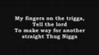 2pac - Shorty wanna be a thug // With LYRICS IN VIDEO