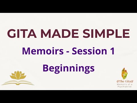 Memoirs Session 1   Beginnings