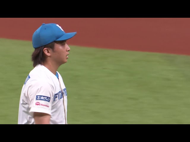 【8回表】パーフェクトリリーフ!! ファイターズ・山本拓実 2イニングを無失点に抑える!! 2025年8月21日 北海道日本ハムファイターズ 対 オリックス・バファローズ