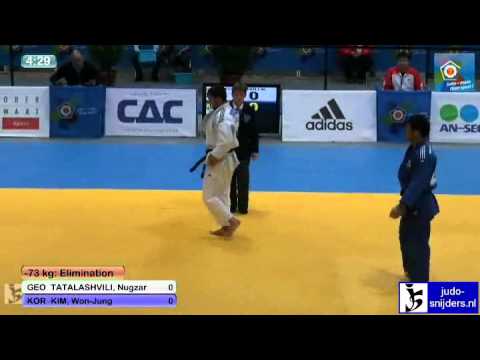 Nuzgar Tatalashvili (GEO) - Won-Jung Kim (KOR) [-73kg]
