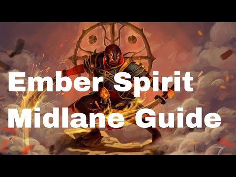 【Dota2】Ember Spirit Midlane Guide 7.27d - Radiance Magic Dmg Build