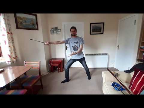 Renaissance Fencing Tutorial 2   Stoccata Thrust
