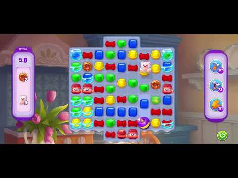 Homescapes Level 12076 夢幻家園 第12076關- No boosters