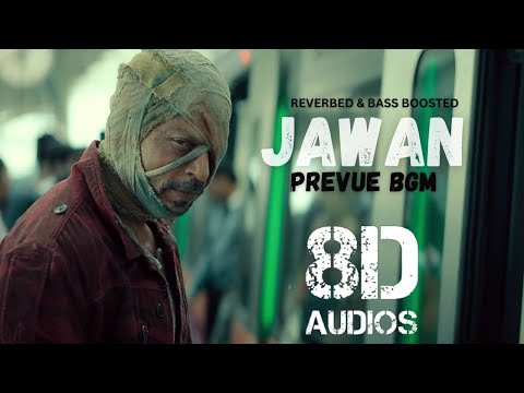 Jawan Prevue Theme ( 8D Audio ) | Shah Rukh Khan | Anirudh | Atlee | Nayanthara | Vijay | Deepika