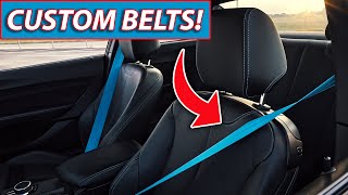 Getting Custom Seat Belts for my BMW M2! (Safety Restore Review)