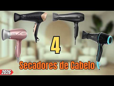 TOP 4 Melhores Secadores de Cabelo Para Comprar em 2026