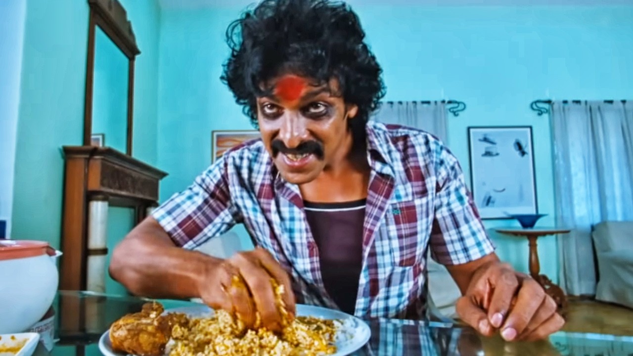 Kalpana Hindi Dubbed Movie Upendra Comedy With Mother and Cousin | Upendra, Lakshmi Rai | Goldmines