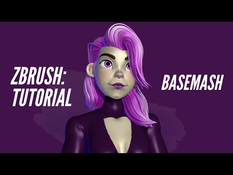 ⚫ Zbrush: Iniciando A Basemash 3D| Tutorial
