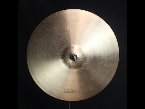 Used Sabian 22" Paragon Crash - 2581g (video demo) image 3