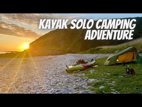 KAYAK WILD CAMPING Adventure | NIARBYL ISLE OF MAN | Sea Kayak | OEX Phoxx 2 | Overnighter