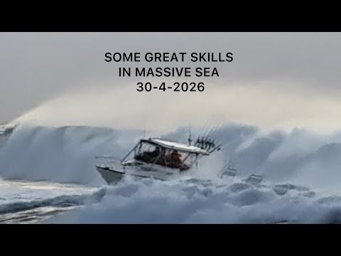 SOME INCREDIBLE SKILLS IN MASSIVE SEA‼️