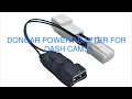 Dongar Power Adapter for Dashcams Installed on 2021 Mazda CX-5