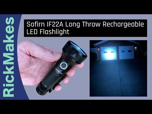 كشاف Sofirn IF22A LED قوي 2100 لومن - مدى 700 متر...