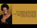 Guilty by Gladys Knight (Lyrics)