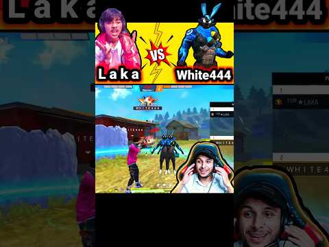 Laka gaming vs white 444 😱🔥 @LakaGamingz @WHITE444YT #shorts #short #viral #today #freefireshorts