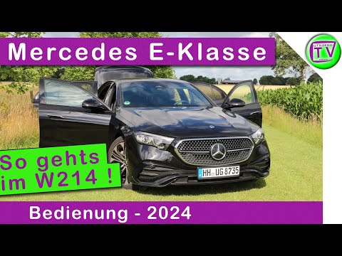 Bedienung Mercedes E-Klasse W214 Limousine 2024