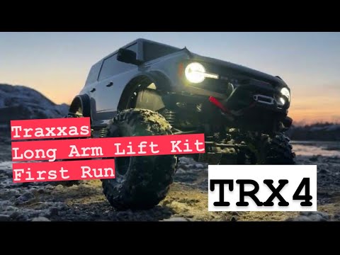 Traxxas TRX-4 Long Arm Lift Kit 2021 Bronco First Run (all the upgrades)