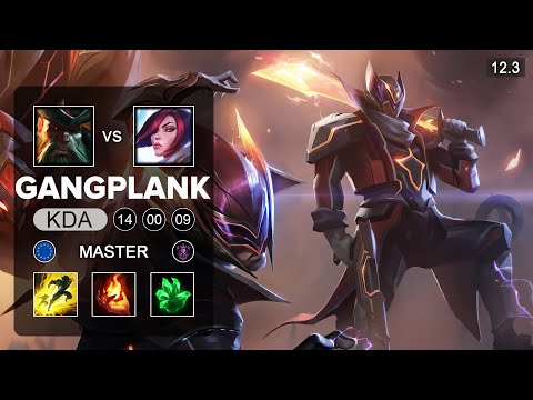 GangPlank Top vs Fiora - EUW Master - Season 12 Patch 12.3