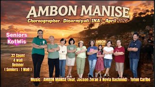 Download lagu Ambon Manise | Line Dance | Beginner | Choreographer : Dinarmiyati (INA) - April 2026 mp3 Download lagu Ambon Manise | Line Dance | Beginner | Choreographer : Dinarmiyati (INA) - April 2026 mp3