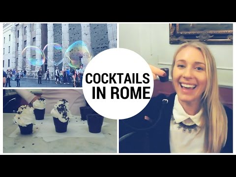 TRAVEL DIARY: COCKTAILS IN ROME
