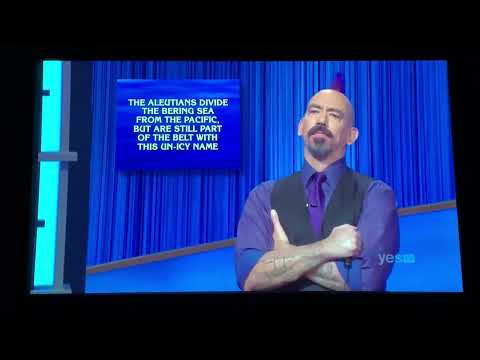 Jeopardy, Dave Rapp Day 2 - 1st Daily Double (2/14/22)