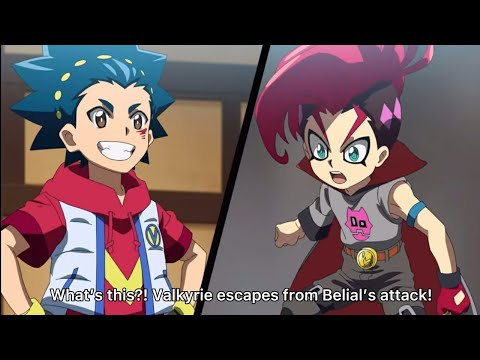 Beyblade Burst DB Episode 39 - Valt vs Bell - Dynamite battle